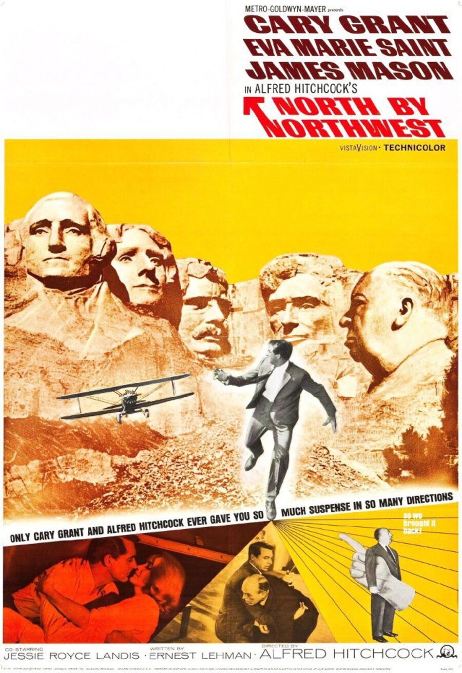 Cartel de Con la muerte en los talones - Cartel #1