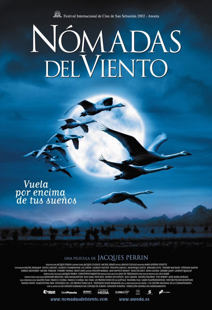 Cartel de Nómadas del viento - España