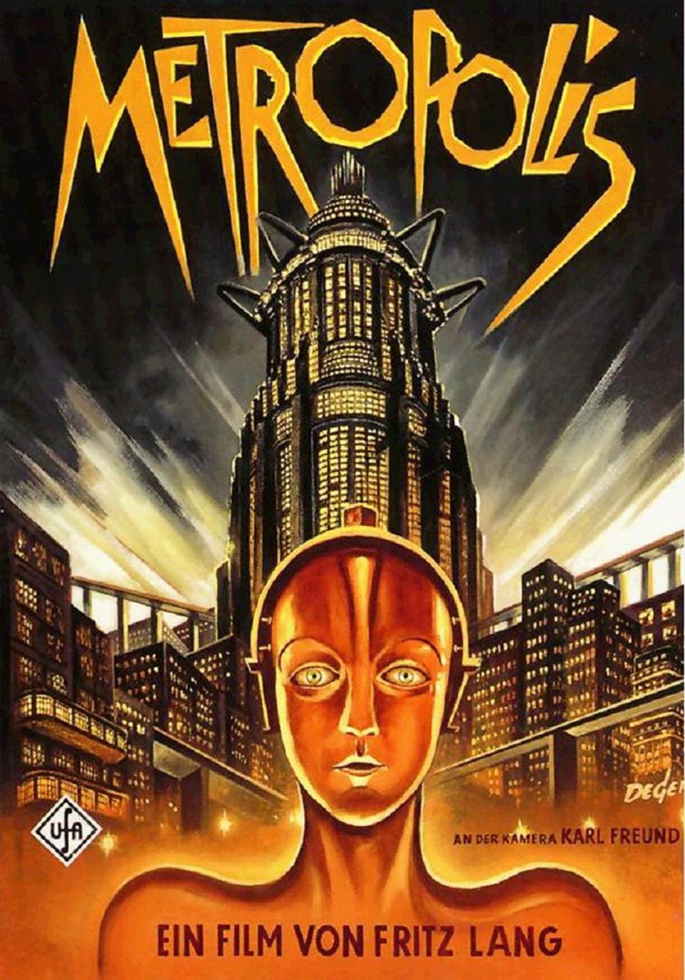 Cartel de Metropolis - Alemania