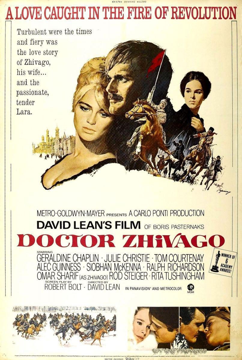 Cartel de Doctor Zhivago - Estados Unidos