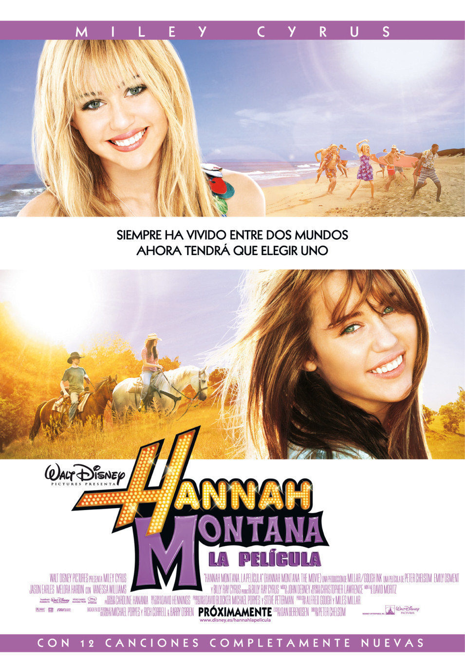 Cartel de Hannah Montana: La película - España