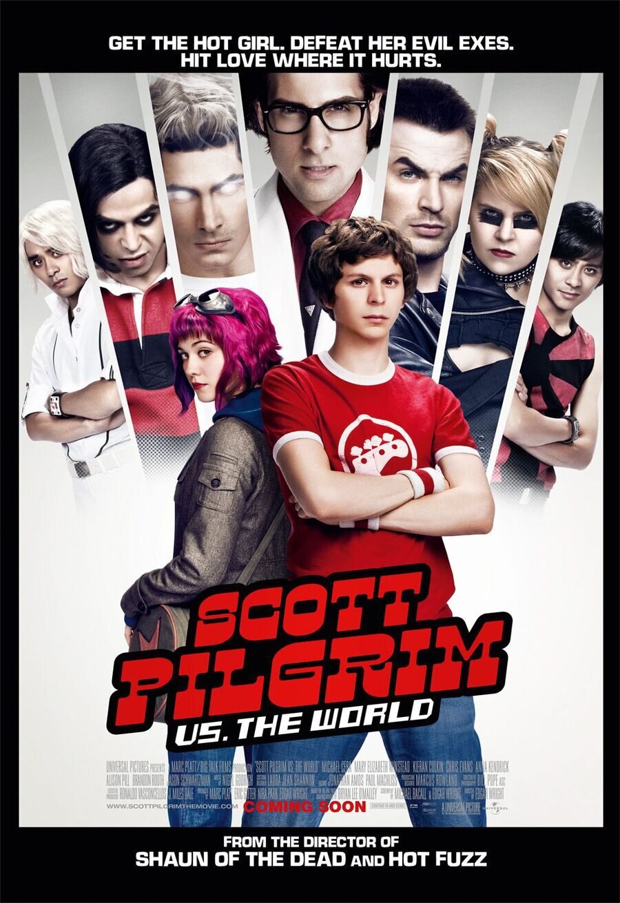 Cartel de Scott Pilgrim contra el mundo - Estados Unidos