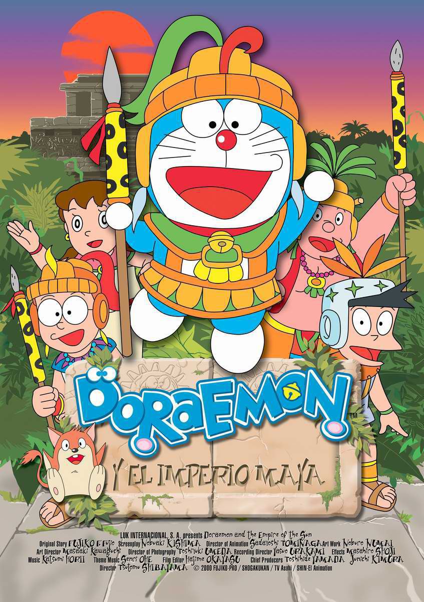 Cartel de Doraemon y el imperio maya - España