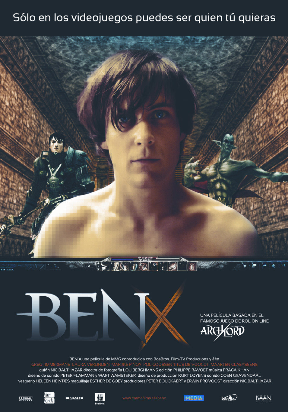 Cartel de Ben X - Europa