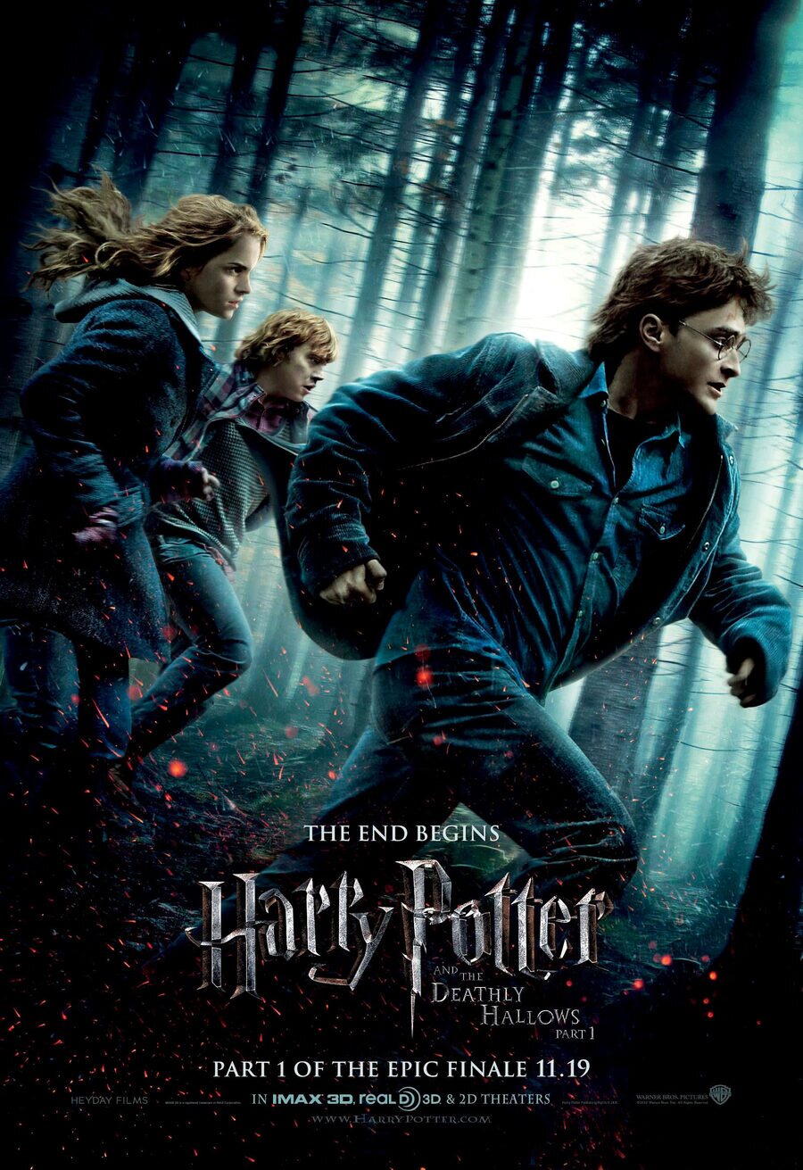 Cartel de Harry Potter y las reliquias de la muerte: parte 1 - Estados Unidos