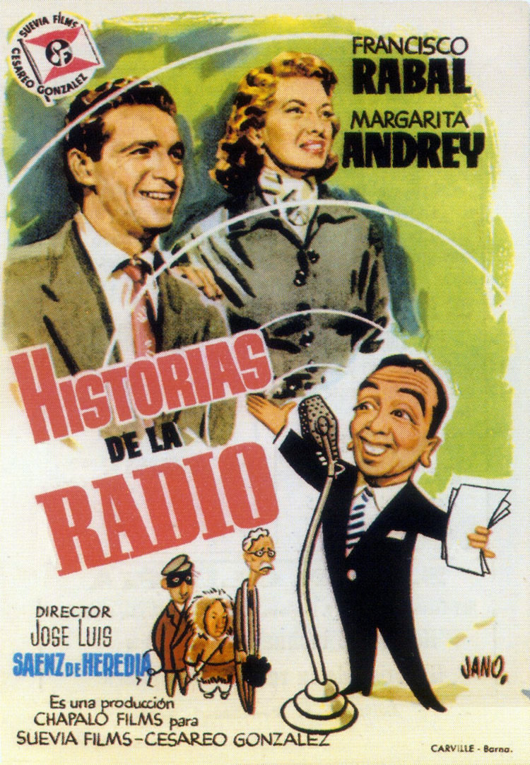 Cartel de Historias de la radio - España