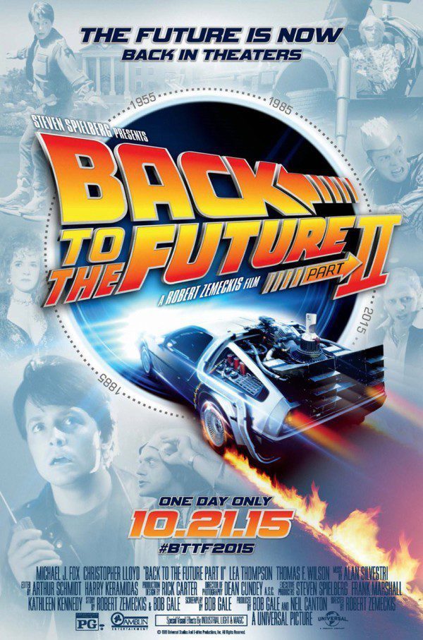 Cartel de Regreso al futuro II - Back to the Future Part II