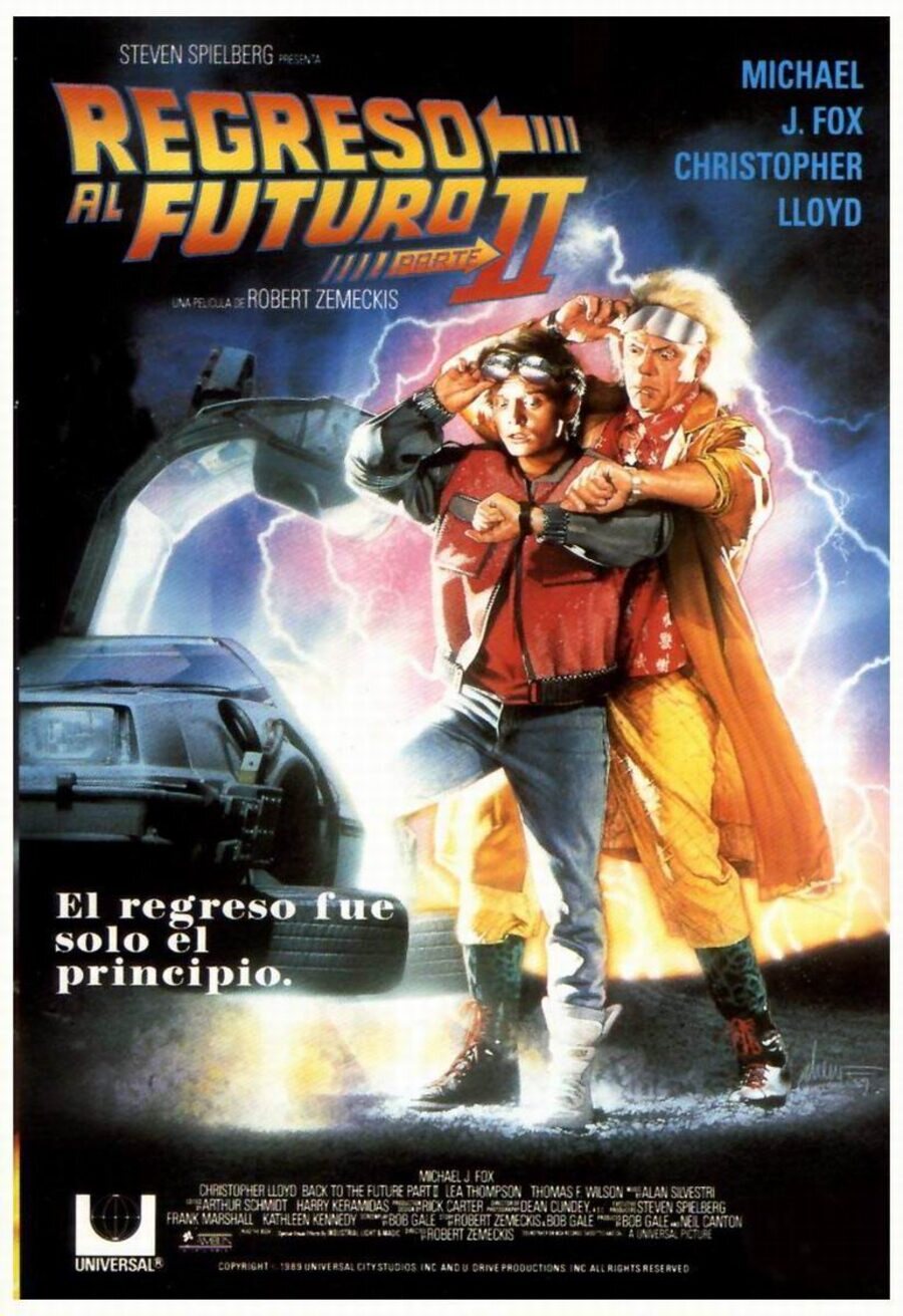Cartel de Regreso al futuro II - España
