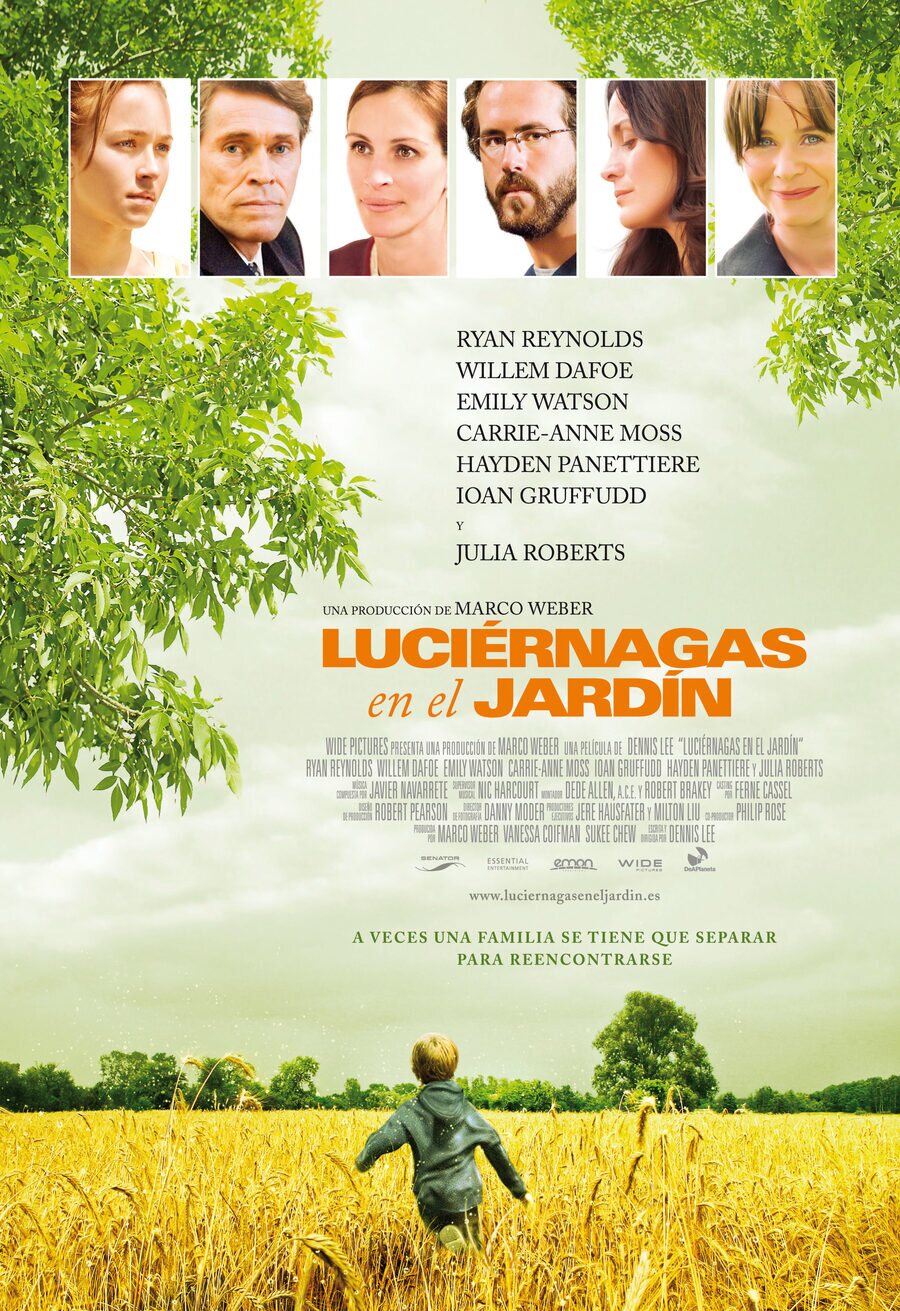 Cartel de Luciérnagas en el jardín - España