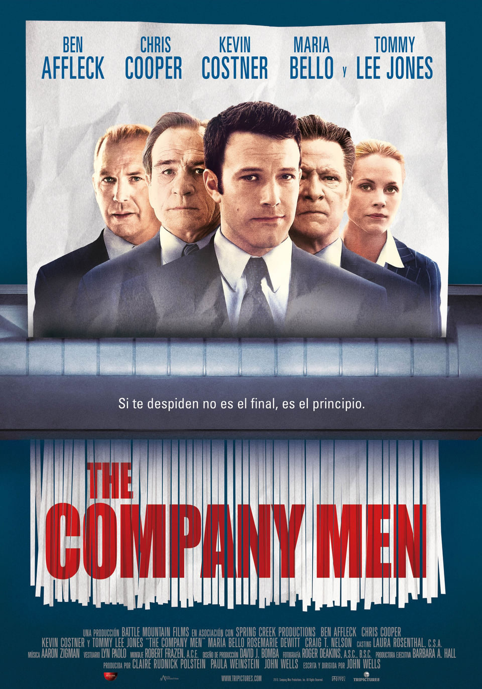 Cartel de The Company Men - España