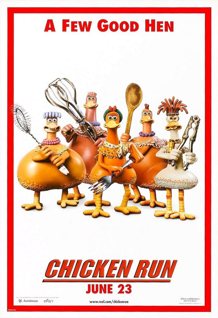 Cartel de Chicken Run: Evasión en la granja - Estados Unidos