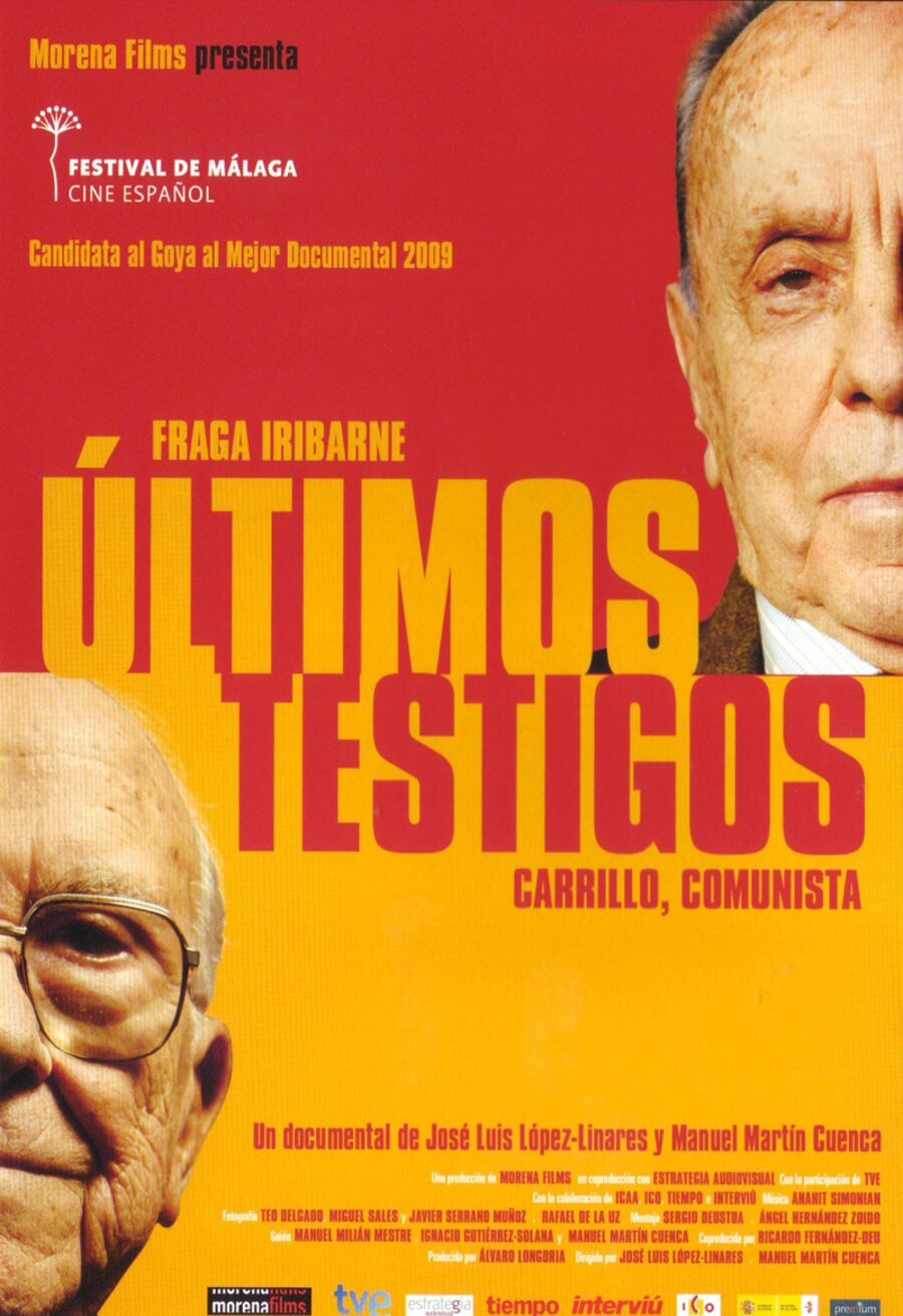 Cartel de Últimos testigos - Estados Unidos