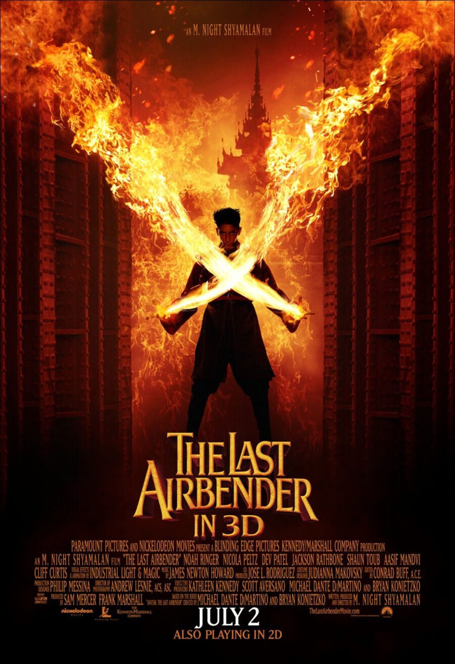 Cartel de Airbender, el último guerrero - Estados Unidos