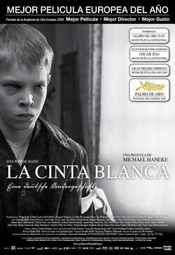 Cartel de La cinta blanca