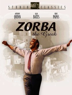 Cartel de Zorba el griego