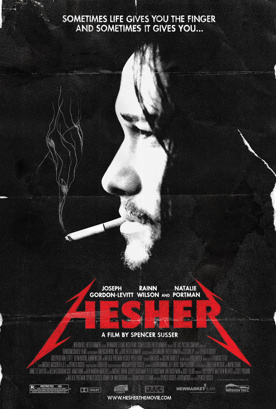 Cartel de Hesher - Estados Unidos