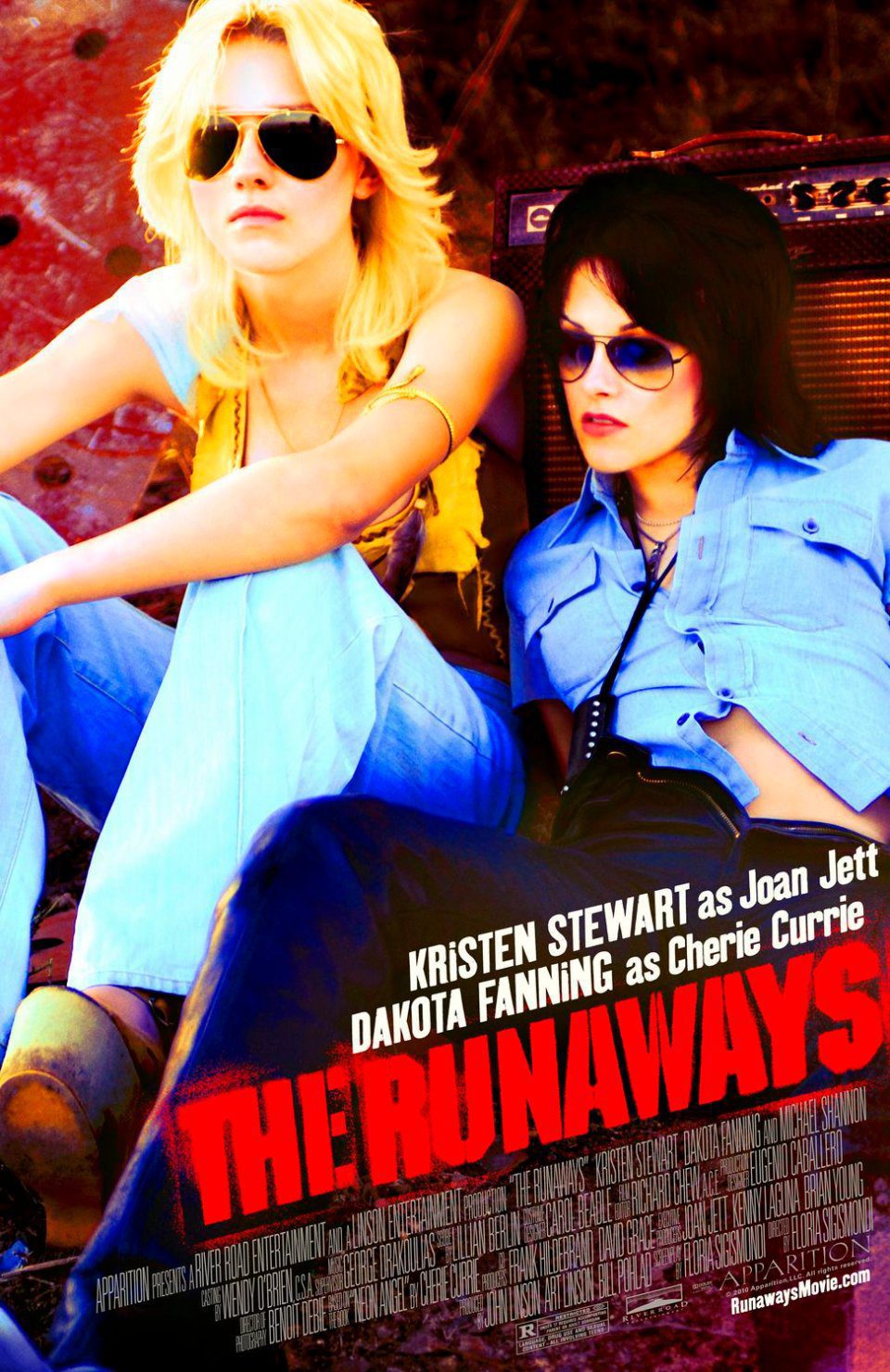 Cartel de The Runaways - Estados Unidos