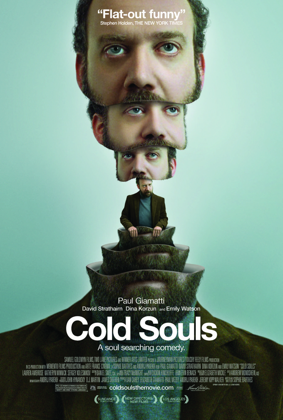 Cartel de Cold Souls - Estados Unidos