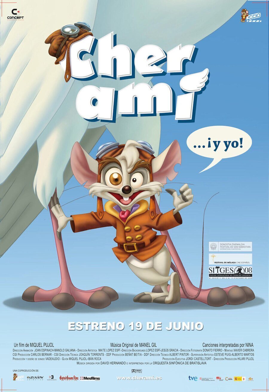 Cartel de Cher ami... ¡y yo! - España