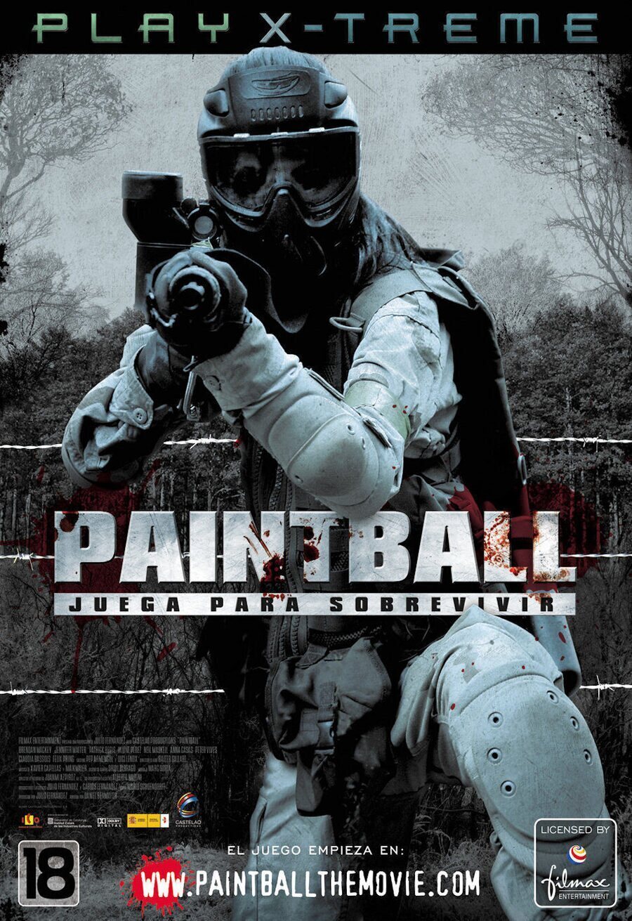 Cartel de Paintball - España