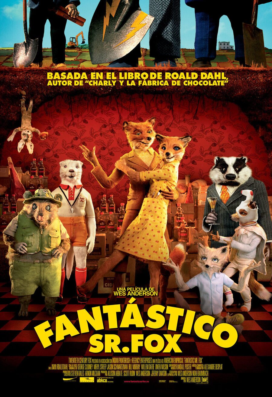 Cartel de Fantástico Sr. Fox - España