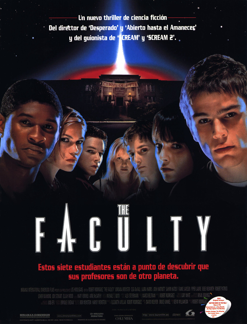 Cartel de The Faculty - España