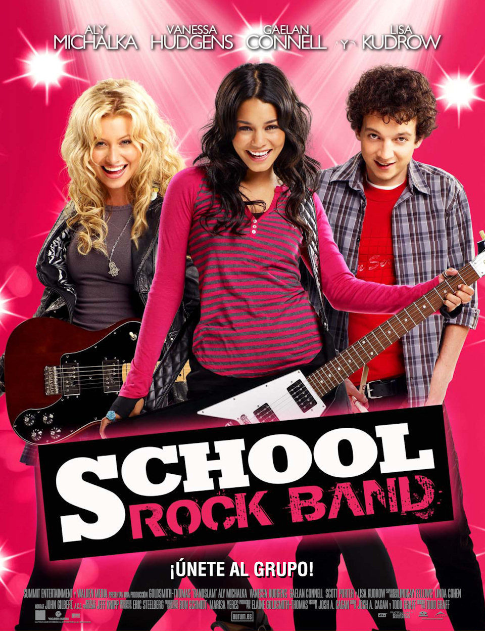 Cartel de School Rock Band - España