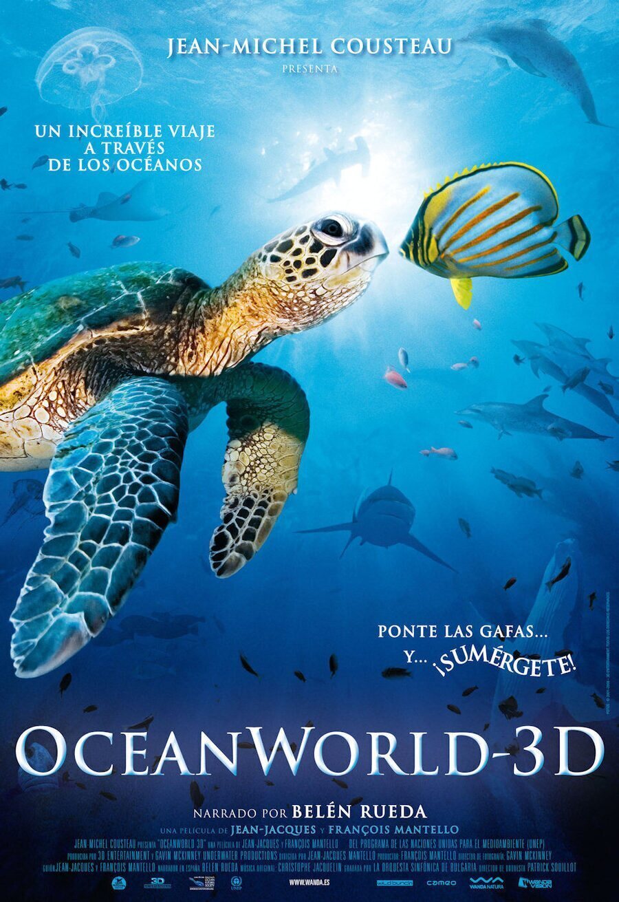 Cartel de OceanWorld 3D - España