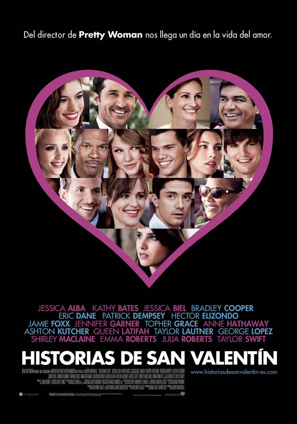 Cartel de Historias de San Valentín - España
