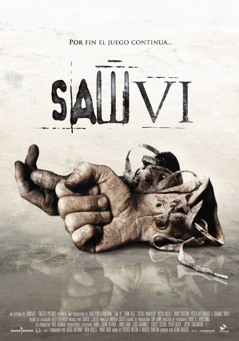Cartel de Saw VI - España