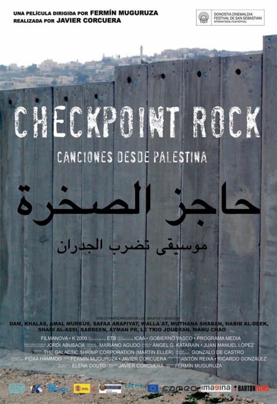 Cartel de Checkpoint Rock. Canciones desde Palestina - España