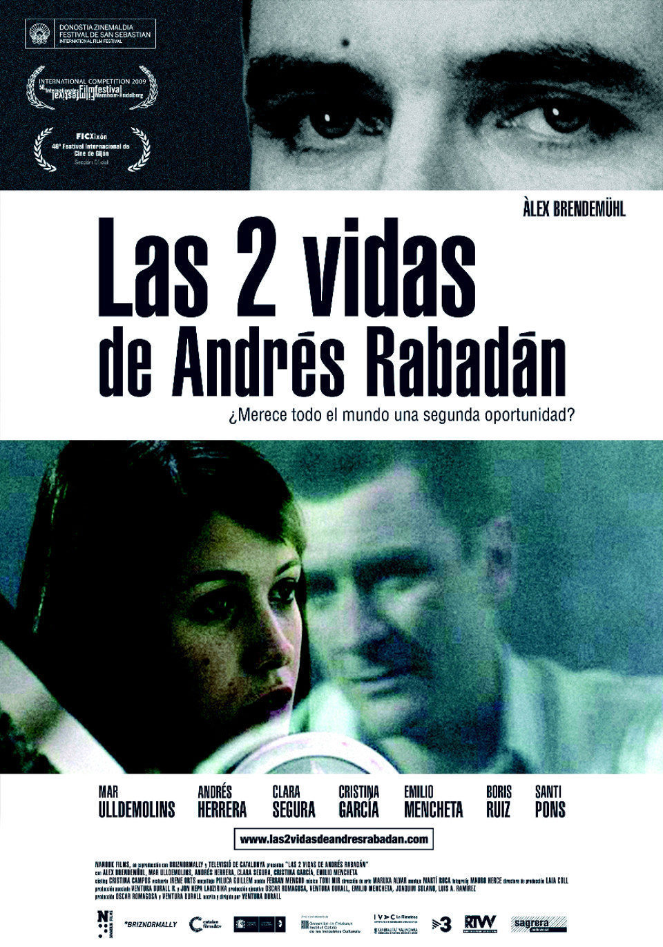 Cartel de Las dos vidas de Andrés Rabadán - España