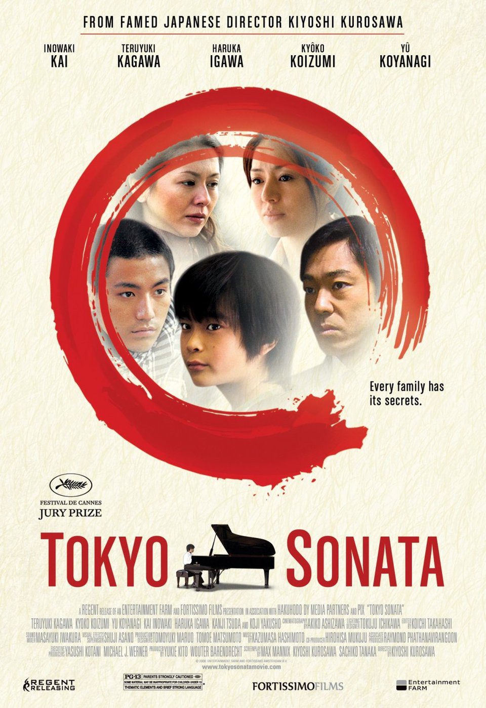 Cartel de Tokyo Sonata - Estados Unidos