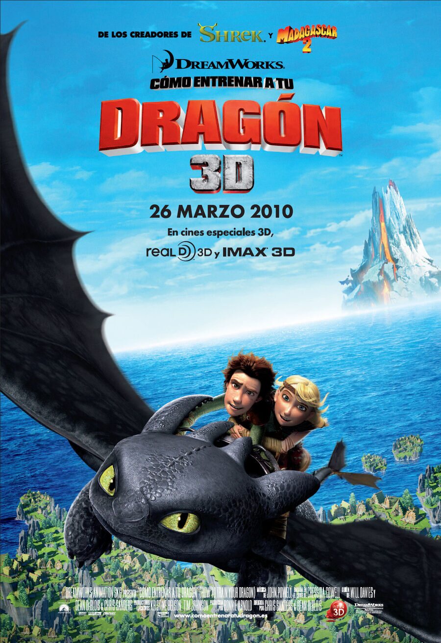 Cartel de Cómo entrenar a tu dragón - España