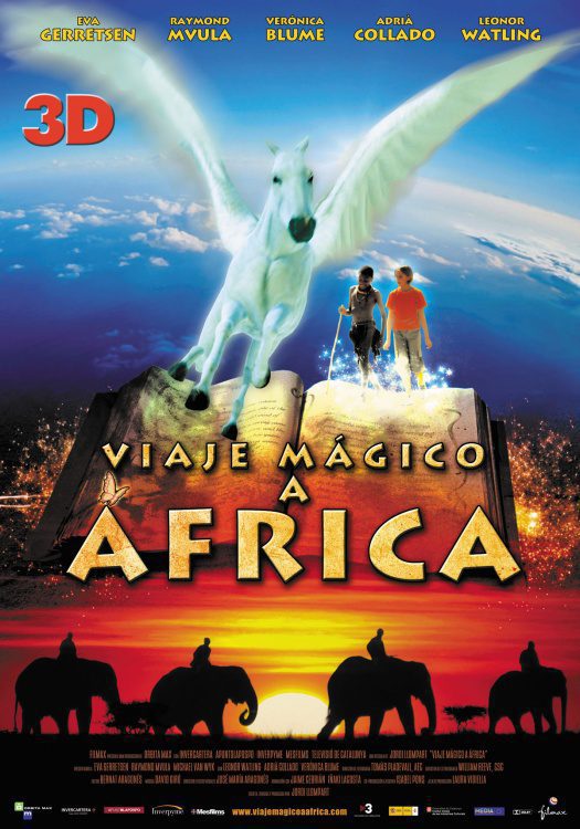Cartel de Viaje mágico a África - 