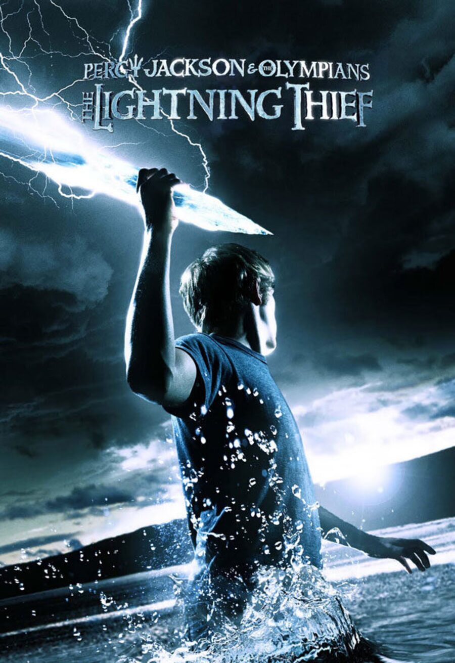Cartel de Percy Jackson y el ladrón del rayo - 