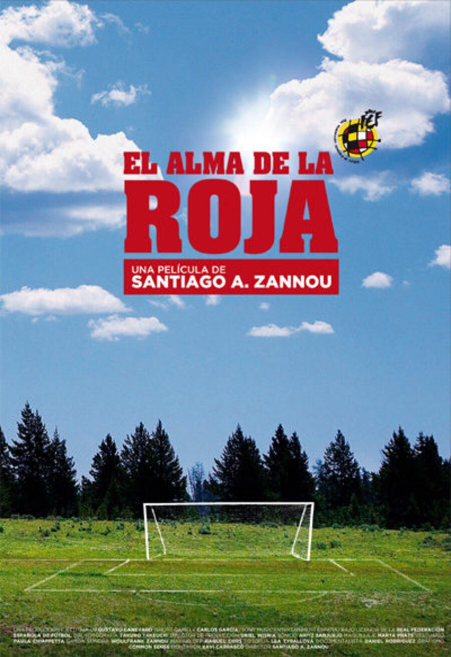 Cartel de El alma de la roja - España