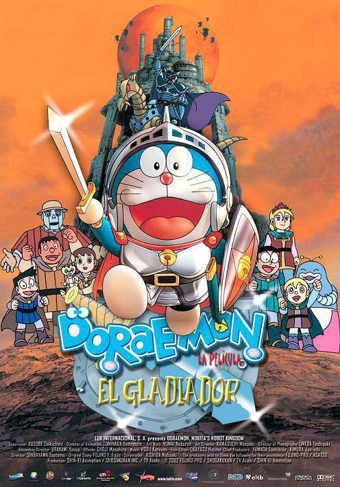Cartel de Doraemon, el gladiador - España