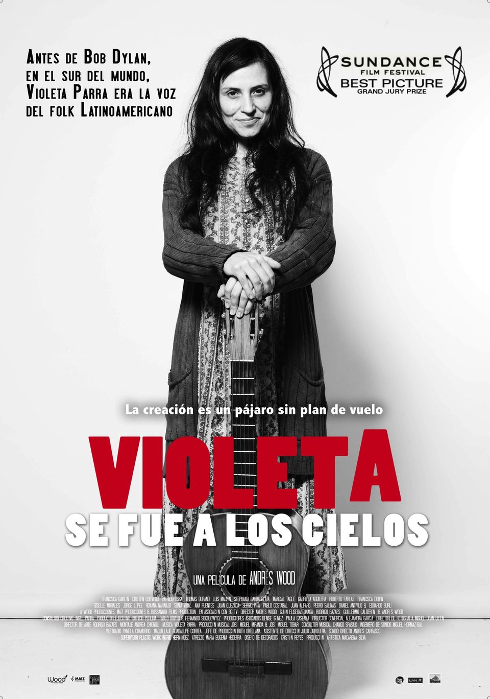 Cartel de Violeta se fue a los cielos - España