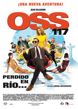 Cartel de OSS 117: Perdido en Río
