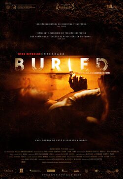 Cartel de Buried (Enterrado)