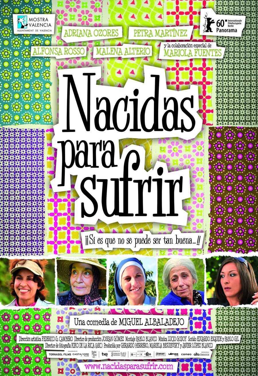 Cartel de Nacidas para sufrir - España