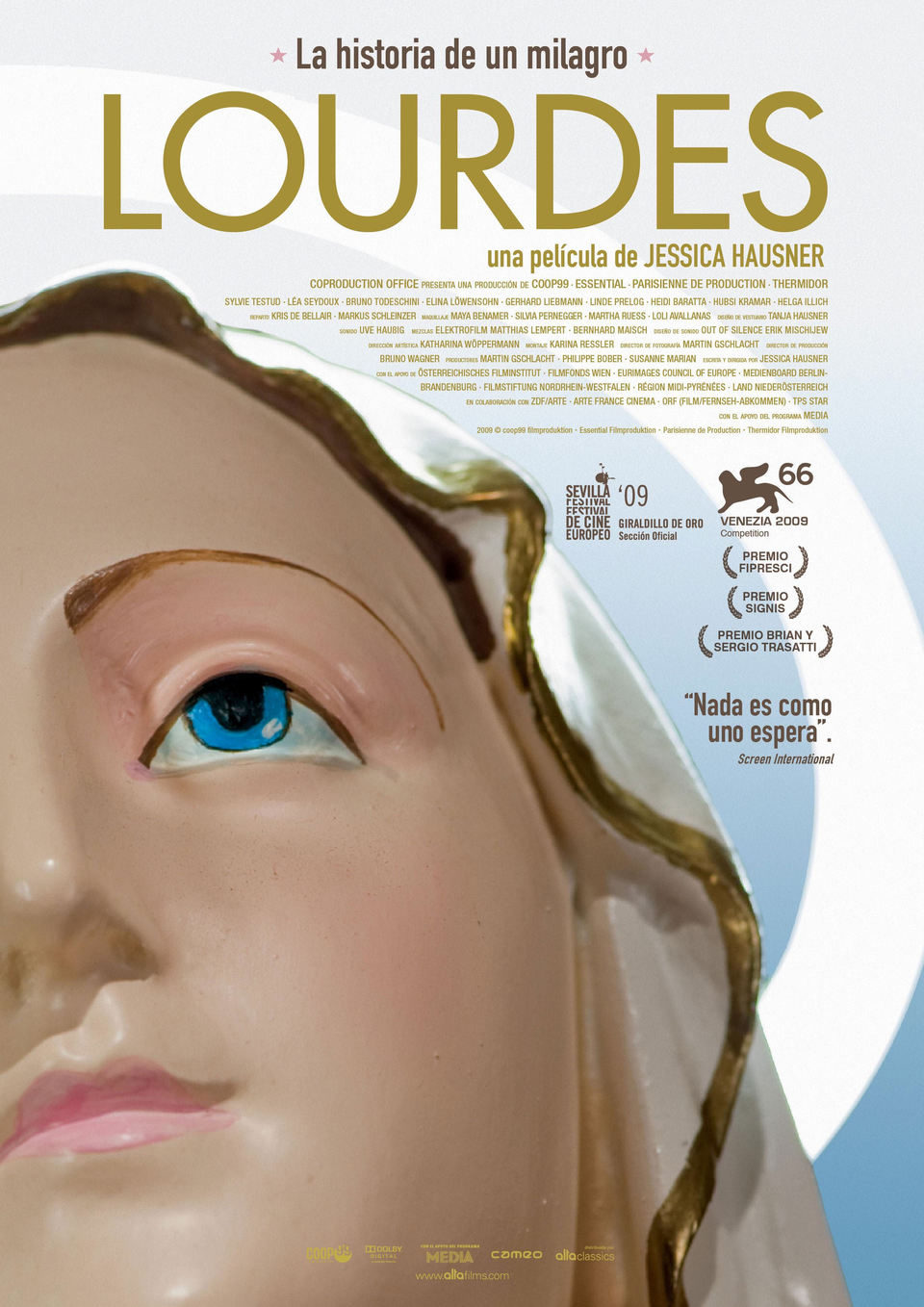 Cartel de Lourdes - España