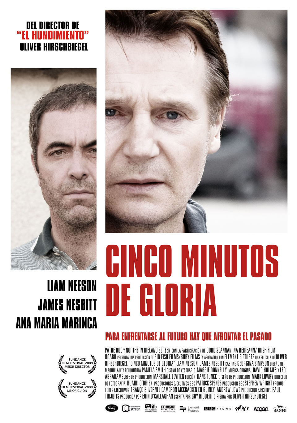 Cartel España de 'Cinco minutos de gloria'
