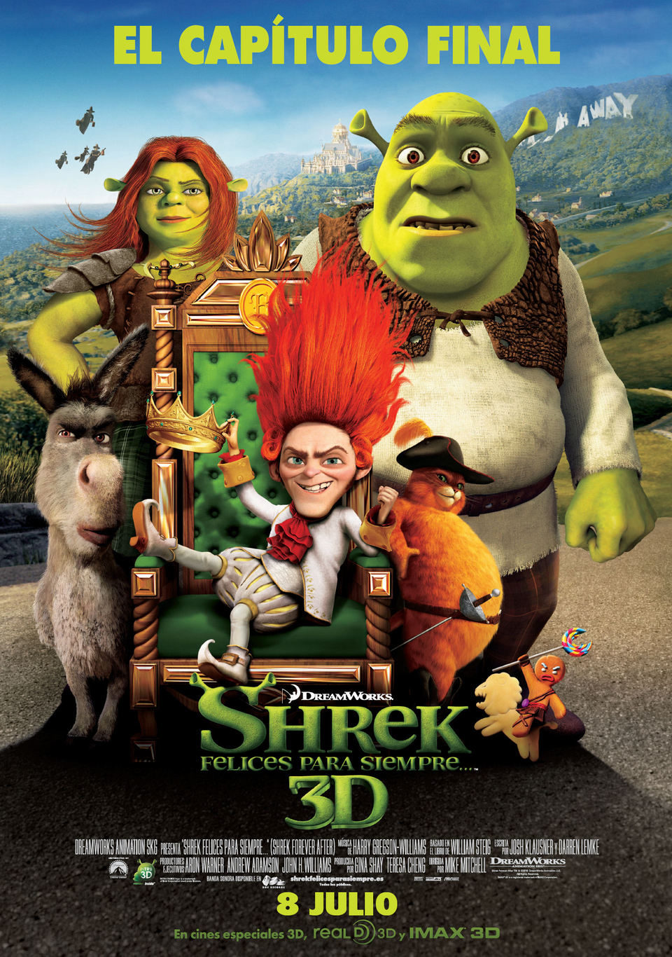 Cartel de Shrek: felices para siempre - España