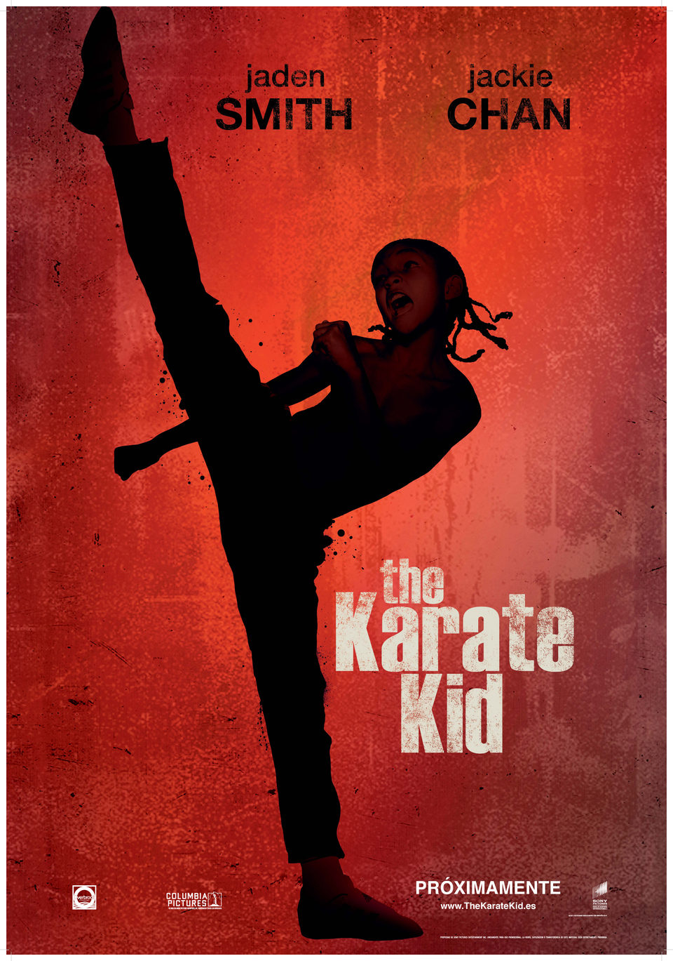 Cartel de The Karate Kid - Español