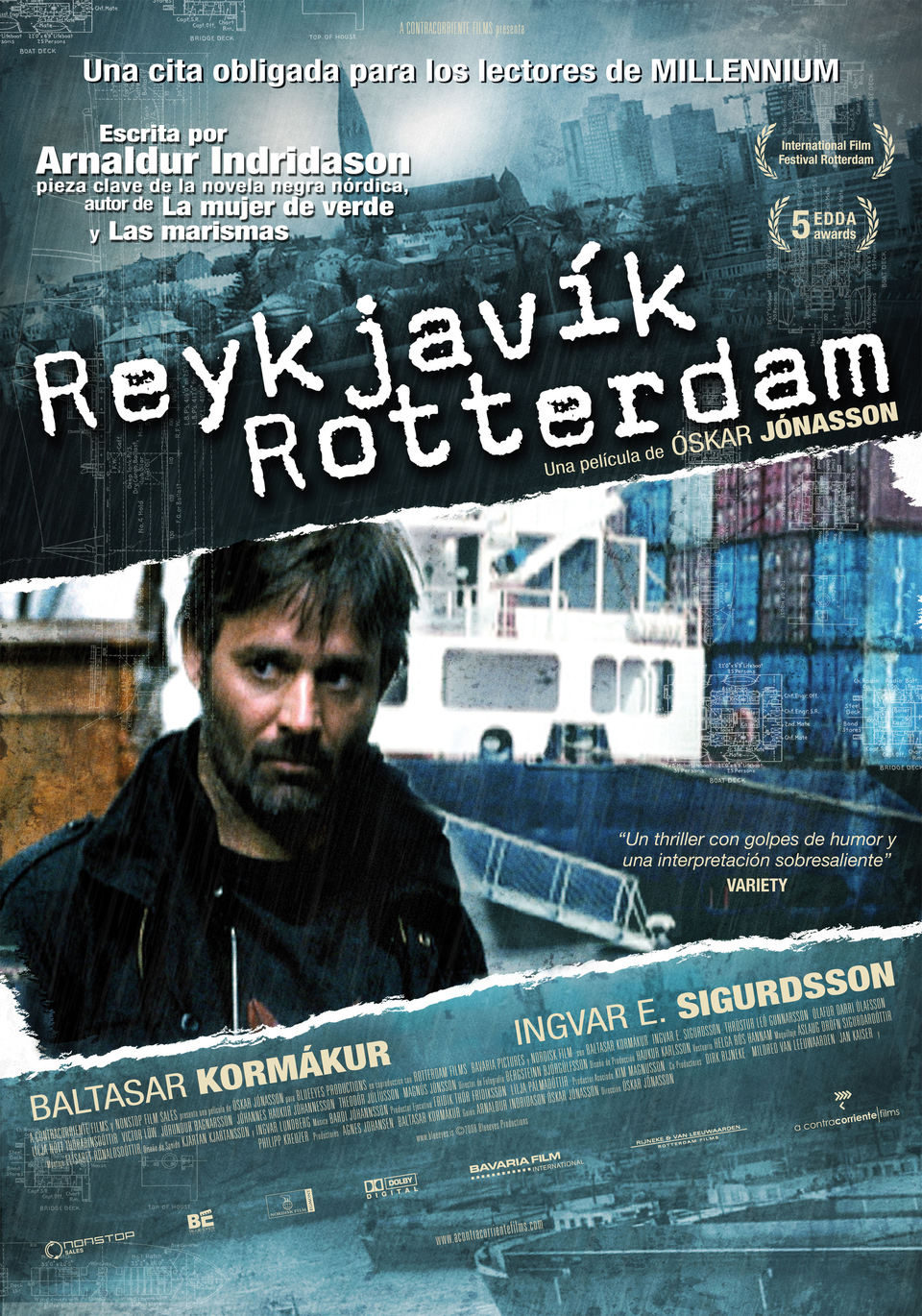 Cartel de Reykjavik-Rotterdam - España