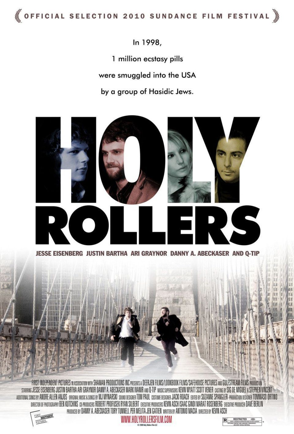 Cartel de Holy Rollers - Estados Unidos