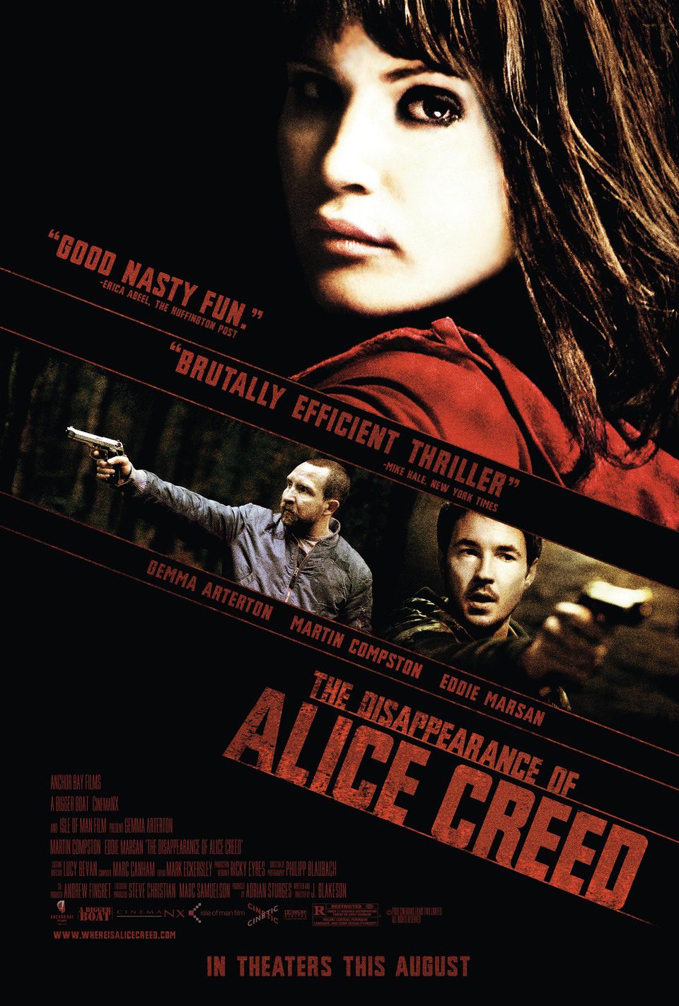 Cartel de The Disappearance of Alice Creed - Estados Unidos