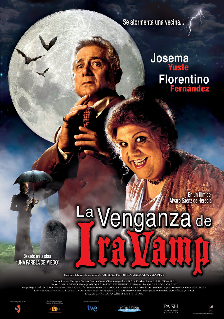 Cartel de La venganza de Ira Vamp - España